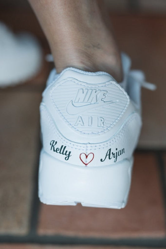 Bruidsschoenen voor Kelly