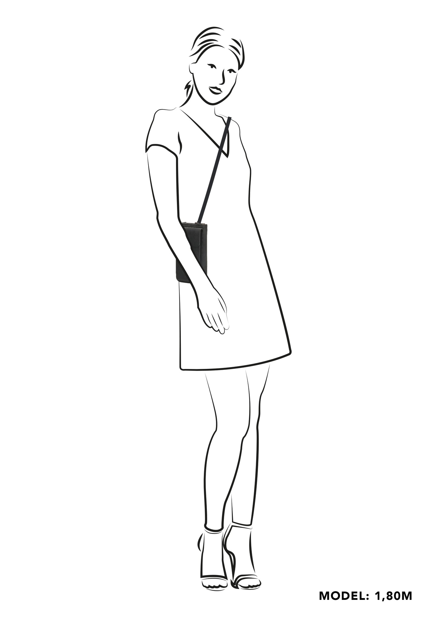 Telefoontas Beagles Zwart KreaDoe